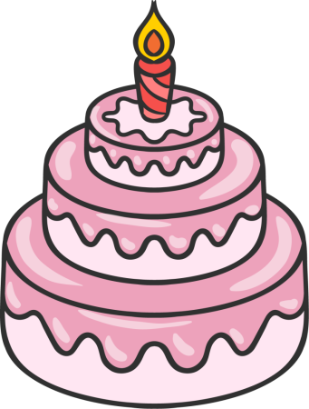 Лёгкие рисунки тортики