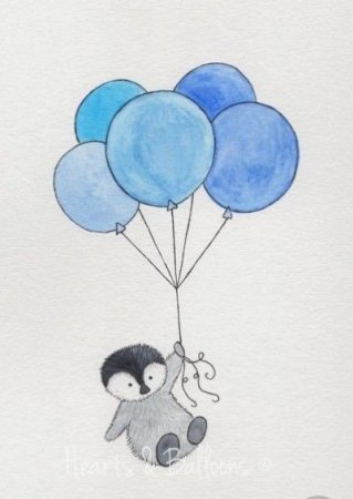 Маленькие рисуночки на день рождения