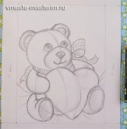 Рисунок на день рождения легкий