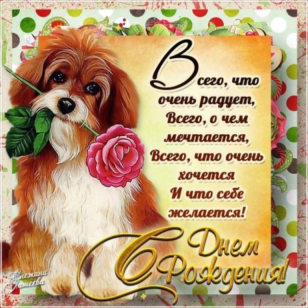 С днем рождения