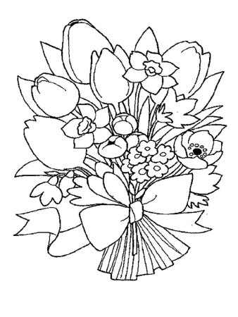 Рисунки с днем рождения карандашом красивые цветы (49 фото) » рисунки для  срисовки на Газ-квас.ком