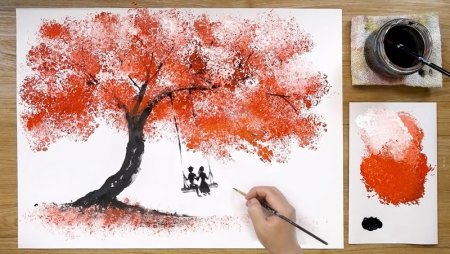 Рисование для начинающих цветов акварелью