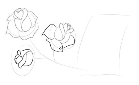 Рисунок на день рождения пошагово