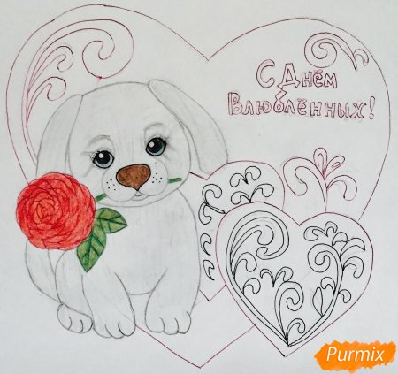 Рисунки на день рождения маме карандашом