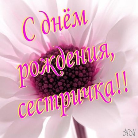 Открытки с днём рождения сестре двоюродной прикольные