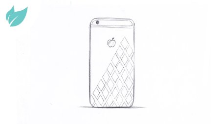 Несложные рисунки на чехол