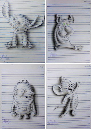 Рисунки в скетчбуке для начинающих