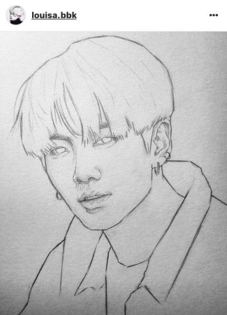 Поэтапное рисование БТС