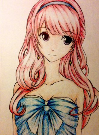 Рисунки в стиле аниме