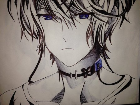 Шу Сакамаки для срисовки