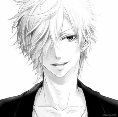 Аниме лицо парня