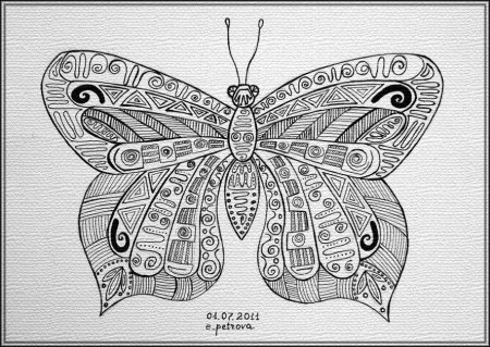 Рисование гелевыми ручками для детей