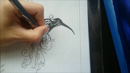 Точечное рисование ручкой