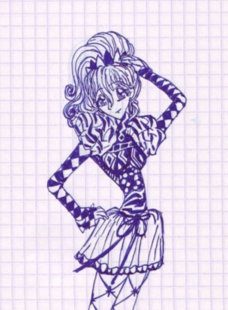 Аниме ручкой