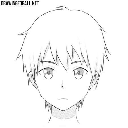 Прически аниме рисовка