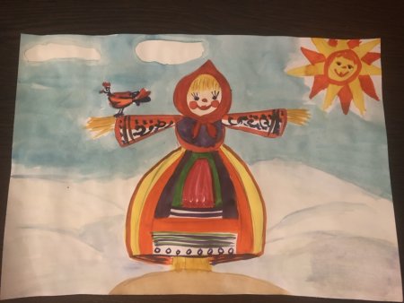 Масленица рисунок