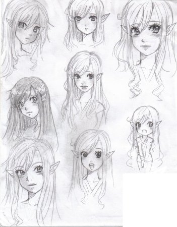 Аниме стилистика рисования