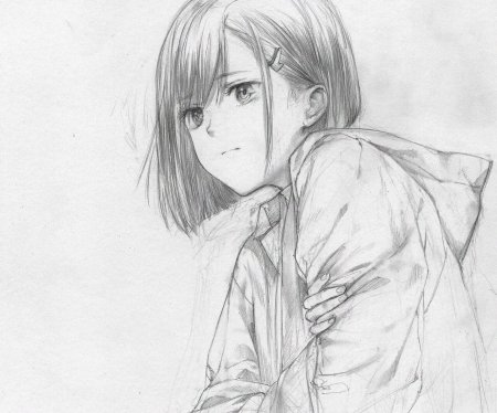 Аниме карандашом