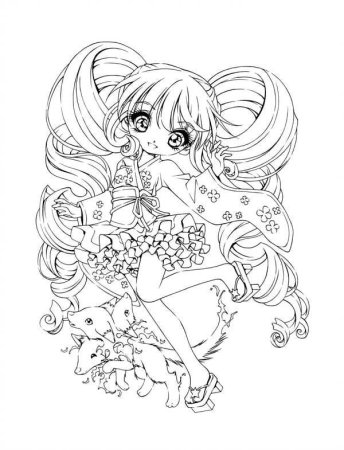 Раскраски аниме