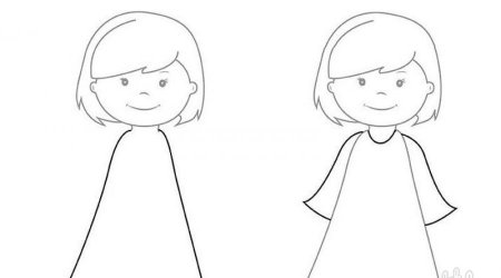 Девочка в нарядном платье рисование старшая группа