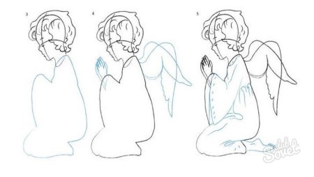 Видеоурок как научиться рисовать ангела