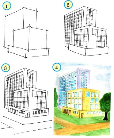 Здания для рисования