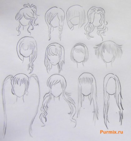 Рисование аниме для начинающих