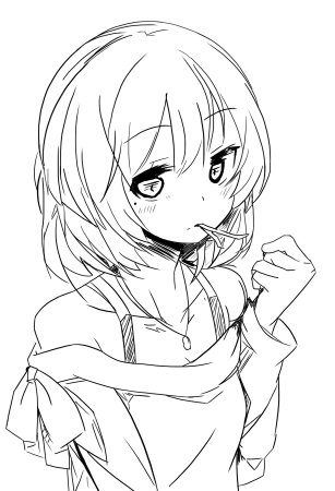 Аниме картинки для срисовки