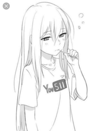 Аниме девочки рисовка