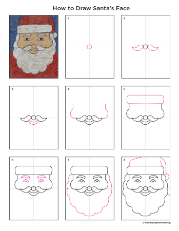 Как нарисовать Леда Мороза