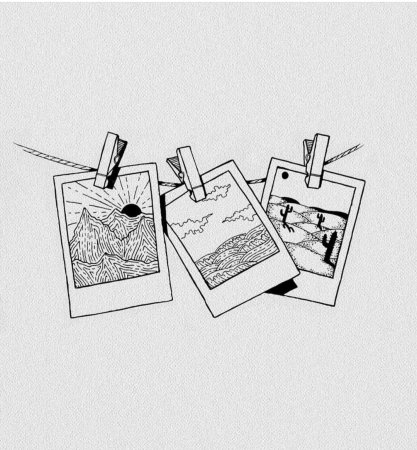 Очень красивые и простые скетчи