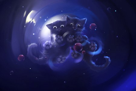 Кот арт