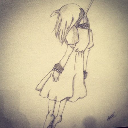 Грустные аниме авы