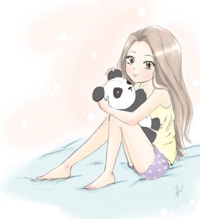 Аниме рисунки цветные