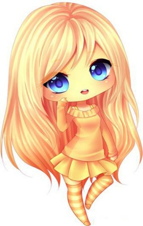 Аниме для срисовки цветные