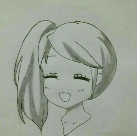 Рисунки Ани е карандашом