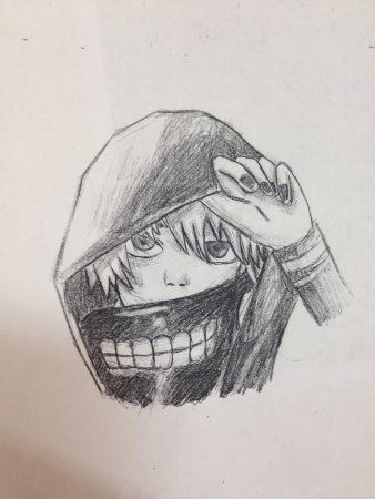 Рисунки для срисовки карандашом для начинающих гуль