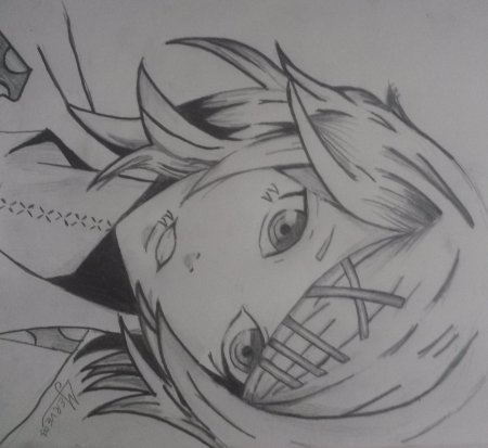 Джузо для срисовки карандашом