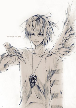 Рисунки аниме парней