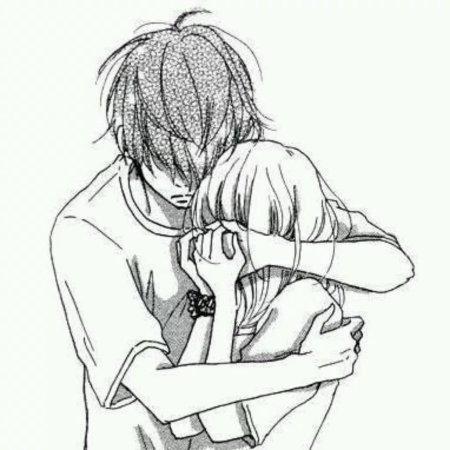 Аниме карандашом любовь