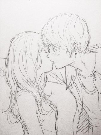 Рисунки карандашом парочки