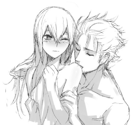 Аниме пары для срисовки