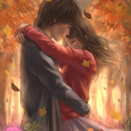 Влюбленные арт