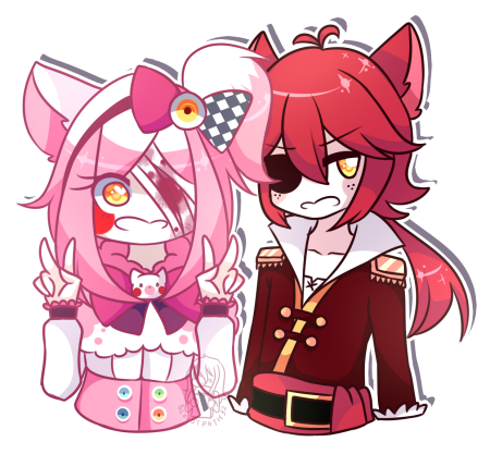 Мангл и Фокси аниме