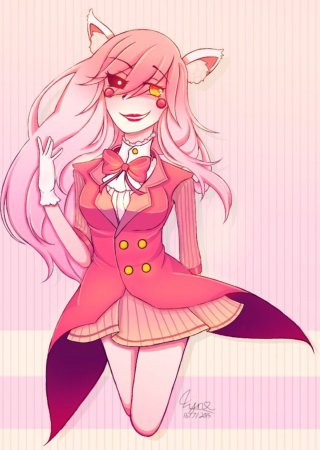 ФНАФ Мангл человек