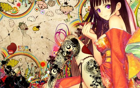 Нарисовать девушку в толстовке