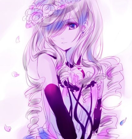 Аниме девушки в толстовках