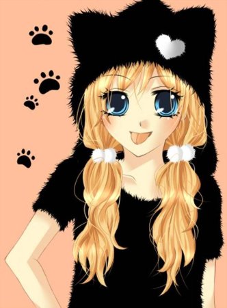 Арты девушек в стиле