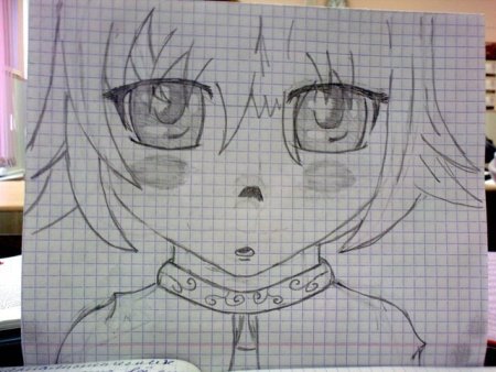 Аниме ручкой для начинающих