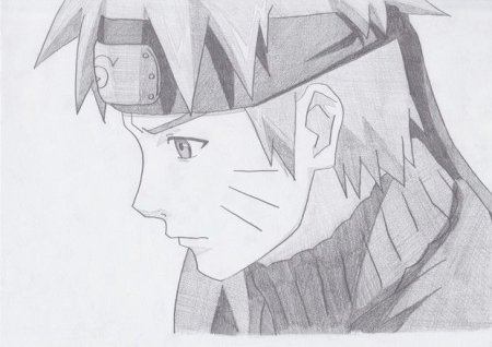 Наруто арт для срисовывания